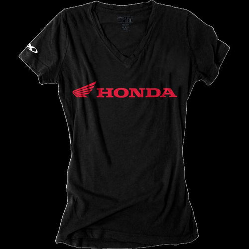 FACTORY EFFEX-APPAREL TEE HONDA WMN BLACK LG 16-88344