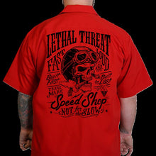 Load image into Gallery viewer, LETHAL THREAT SHIRT NOT4SLOW RED LG DG60162L