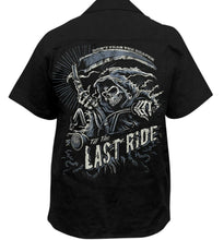 Load image into Gallery viewer, Till The Last Ride Printed Work Shirt, Black, XX-Large