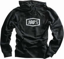 Load image into Gallery viewer, 100% ESSENTIAL HOODED PULLOVER SWEATSHIRT BLACK SM 20029-00000