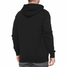 Load image into Gallery viewer, 100% OFFICIAL ZIP HOODY 100% BLACK SM 20032-00010
