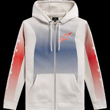 Load image into Gallery viewer, ALPINESTARS (CASUALS) HOODIE ARISING WHT/BLUE/RD L 1244531202751L