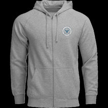 Load image into Gallery viewer, THOR HOODIE ZIP UP BADGE HTR GRAY MD 3050-7024