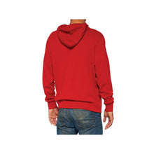 Load image into Gallery viewer, 100% ICON PULLOVER HOODIE FLEECE DEEP RED - L 20029-00012