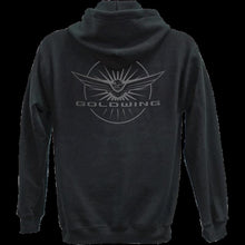 Load image into Gallery viewer, FACTORY EFFEX-APPAREL HOODY ZIP GOLDWING BLK 2X 25-88818