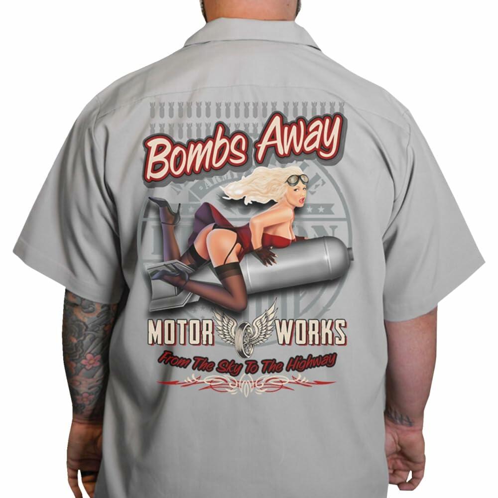 LETHAL THREAT SHIRT BMBRPINUP GRAY 3X DG60164XXXL