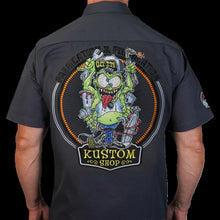 Load image into Gallery viewer, LETHAL THREAT SHRT FAB MNSTR WRK GY 3XL FE50220XXXL