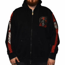 Load image into Gallery viewer, LETHAL THREAT HOODY ZIP OPNTHRTL BK 3X HD84074XXXL