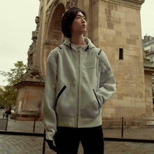Load image into Gallery viewer, Moflow Air Tech Hoodie (US, Alpha, 3X-Large, Regular, Regular, Gray)