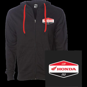FACTORY EFFEX HONDA STADIUM ZIP UP BLK XXL 27-88308