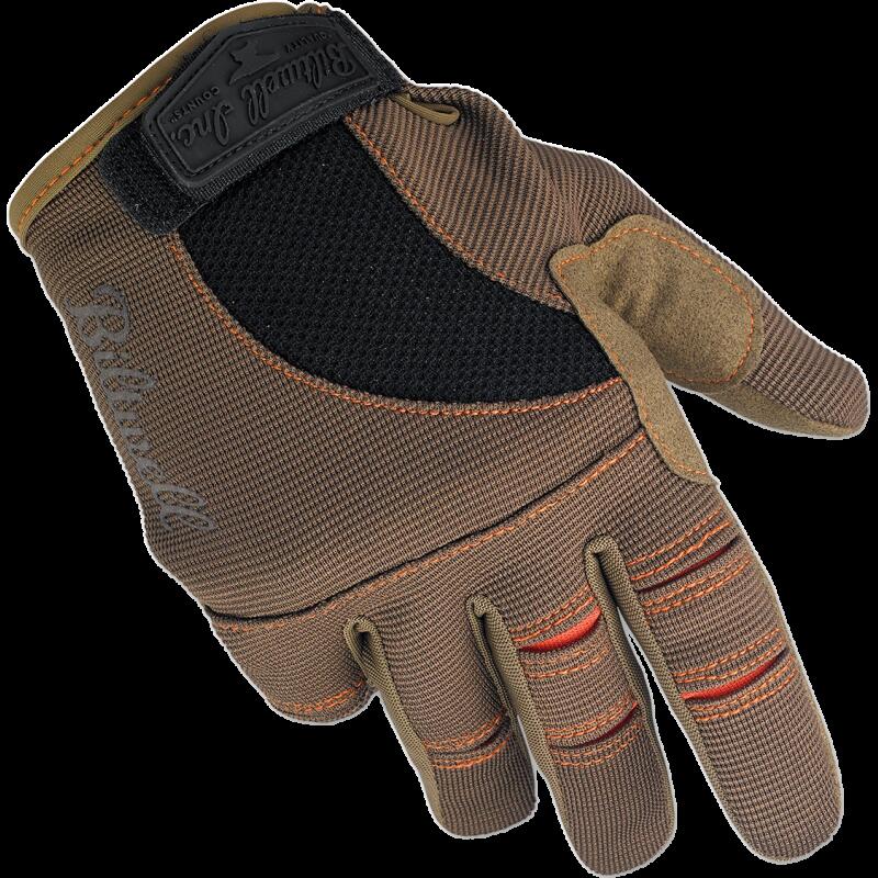 BILTWELL GLOVES MOTO BN/OR XL 1501-0206-005