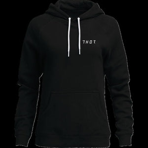 THOR HOODIE WOMENS TRAX BLACK LG 3051-1237