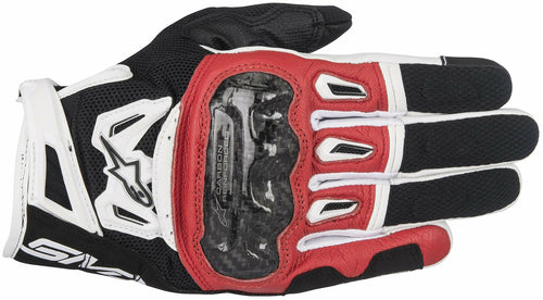 Alpinestars Men's Men&rsquo,s SMX-2 v2 Air Carbon Black Gloves 3301-2997
