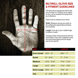 BILTWELL GLOVES MOTO BLACK SM 1501-0101-002
