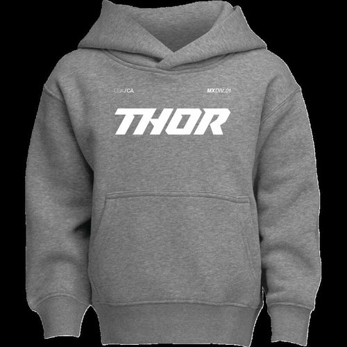 THOR HOODIE YOUTH BRAVE HTR GRAY LG 3052-0712