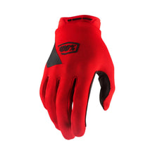 Load image into Gallery viewer, 100% RIDECAMP GLOVE RED SM 10011-00020