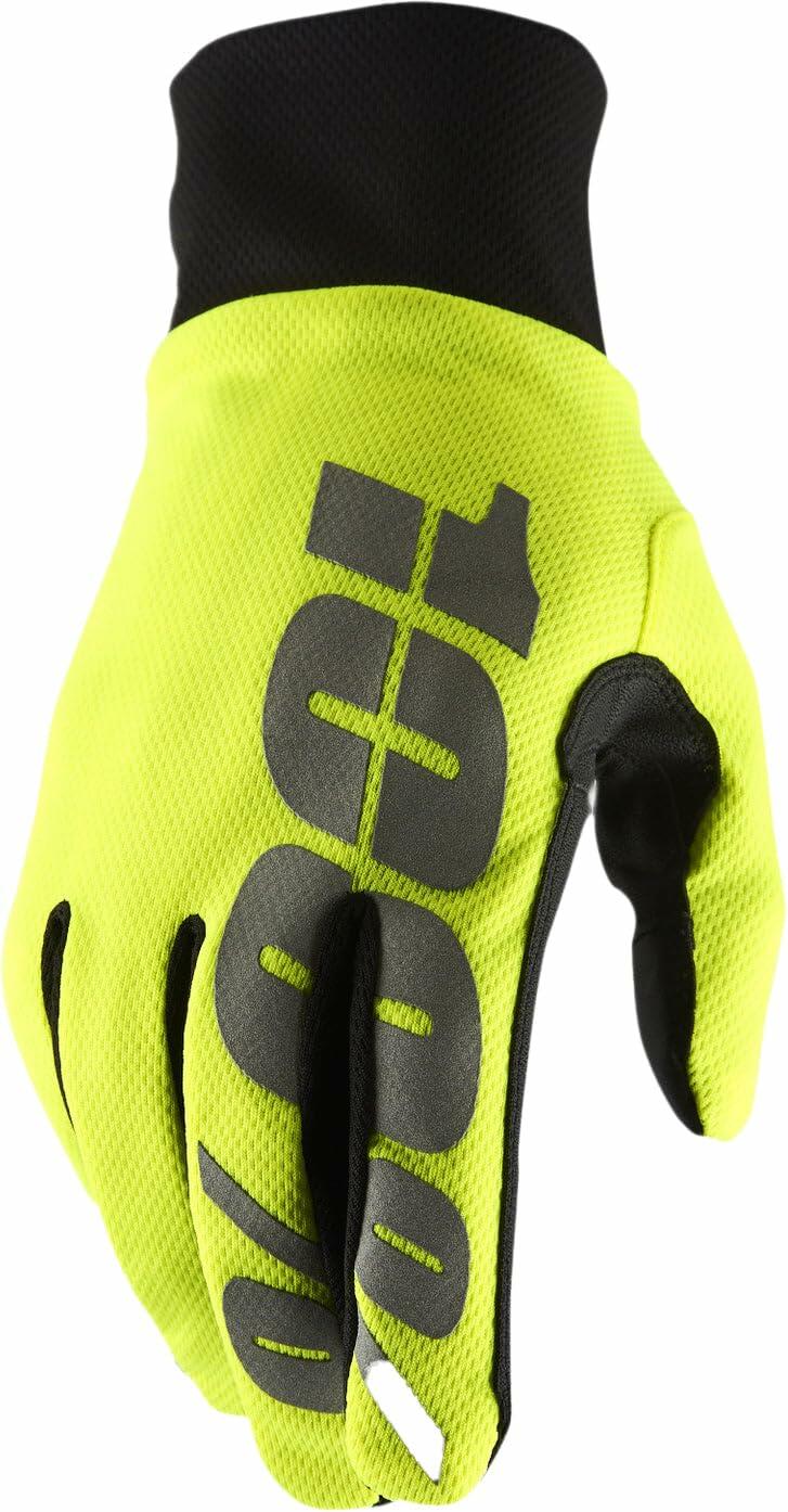 100% HYDROMTIC WATERPROOF GLOVE - NEON YELLOW - MD 10017-00006