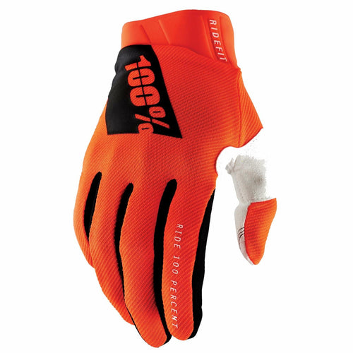 100% RIDEFIT GLOVES FLUO ORANGE XL 10010-00008