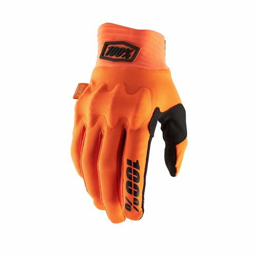 100% COGNITO 100% GLOVE FLUO ORANGE/BLACK SM 10014-00010