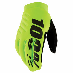 100% BRISKER 100% GLOVE FLUO YELLOW XXL 10003-00019