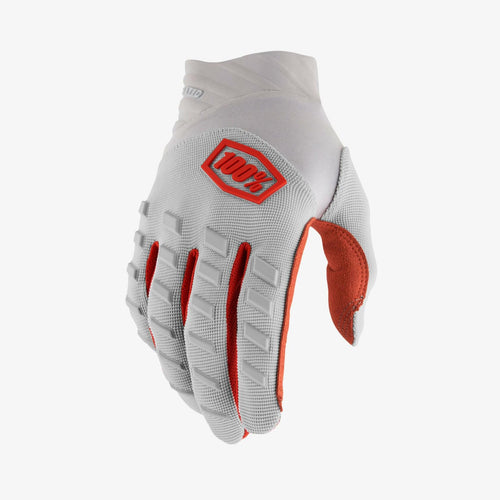 100% AIRMATIC GLOVES SILVER - S 10000-00040