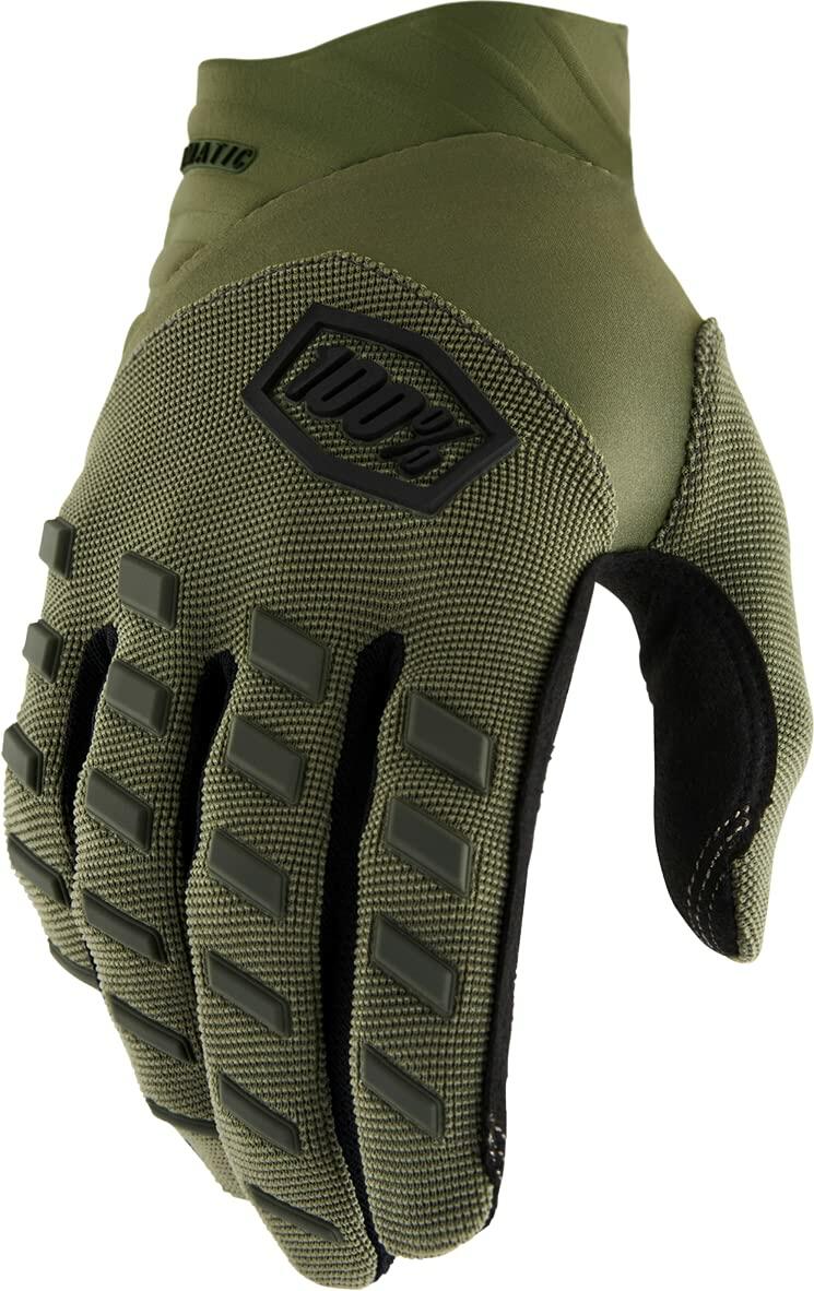 100% AIRMATIC GLOVES ARMY GREEN - S 10000-00035