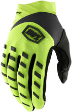 Load image into Gallery viewer, 100% AIRMATIC GLOVE FLUO YELLOW/BLACK MD 10000-00011