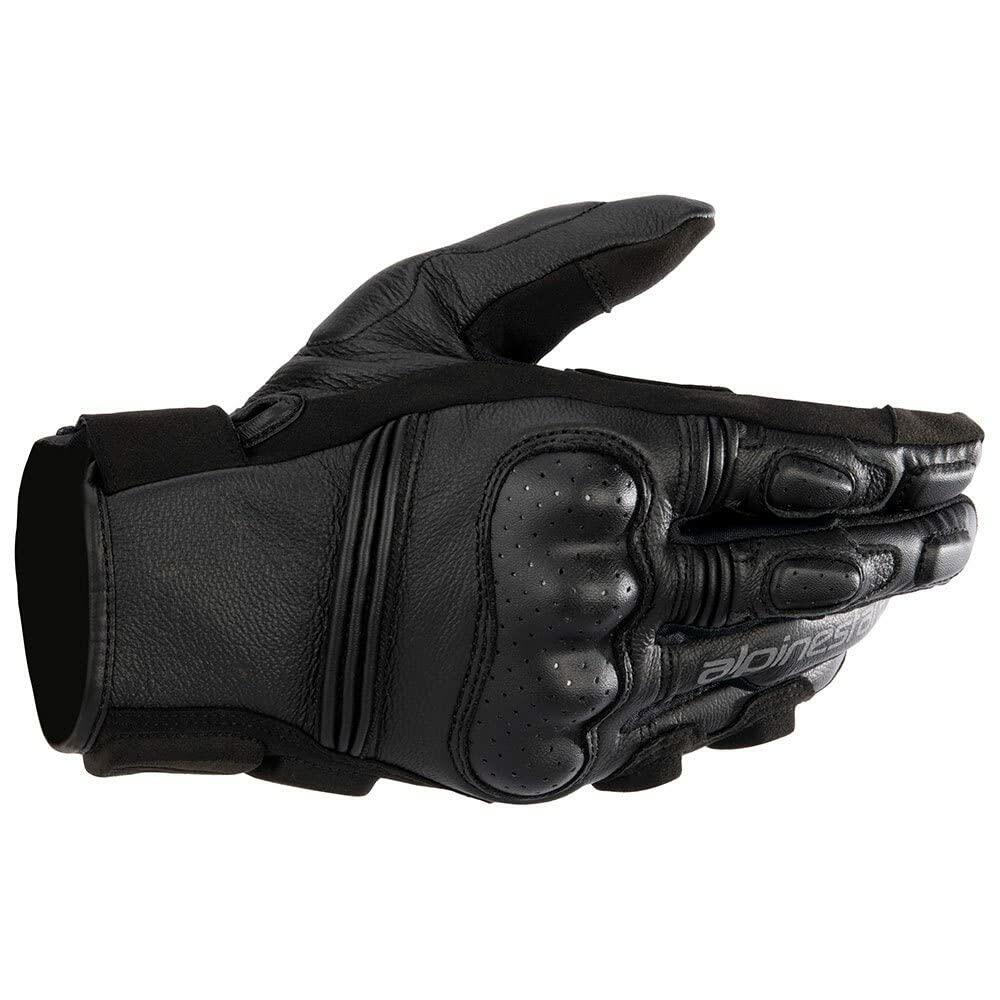 Alpinestars Stella Phenom Leather Air Women's Street Motorcycle Gloves - Black/Anthracite/Small