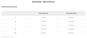 100% ITRACK GLOVES SYSTEM BLACK - S 10008-00035