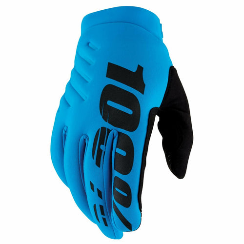 100% BRISKER GLOVES TURQUOISE - 2XL 10003-00039
