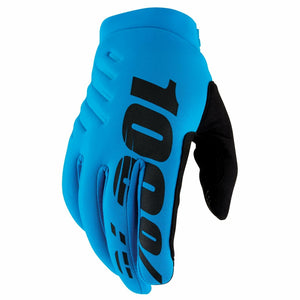 100% BRISKER GLOVES TURQUOISE - 2XL 10003-00039