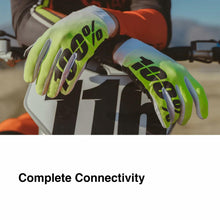 Load image into Gallery viewer, 100% ITRACK GLOVES FLUO YELLOW XL 10008-00013