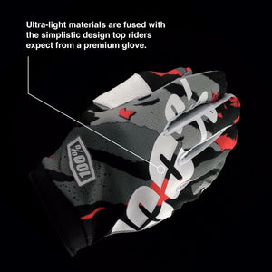 100% ITRACK GLOVES FLUO YELLOW XL 10008-00013
