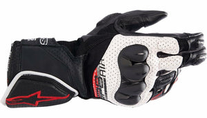 Alpinestars SP-8 Air V3 Gloves (XXX-Large) (Black/White/RED)