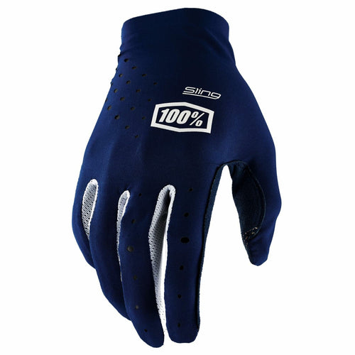 100% SLING MX GLOVES NAVY LG 10023-00012