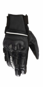 Alpinestars Phenom Mens Leather Motorcycle Gloves Black/White MD
