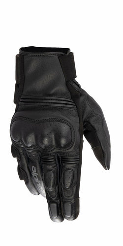 Alpinestars Phenom Mens Leather Motorcycle Gloves Black/Black XXL