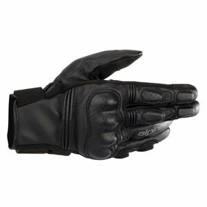 Alpinestars Phenom Mens Leather Motorcycle Gloves Black/Black 3XL