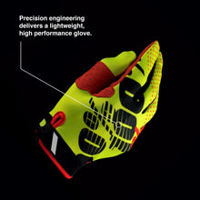 Load image into Gallery viewer, 100% RIDEFIT GLOVES FLUO ORANGE SM 10010-00005
