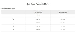 100% RIDECAMP WOMEN'S GLOVES NAVY/SLATE - M 10013-00017