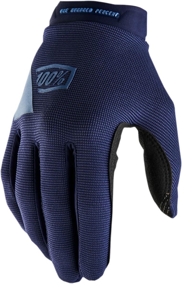 100% RIDECAMP WOMEN'S GLOVES NAVY/SLATE - M 10013-00017