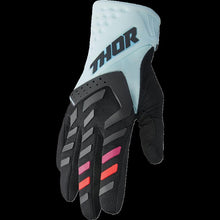 Load image into Gallery viewer, THOR GLOVE WMN SPECT BK/MT XL 3331-0237