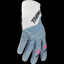 Load image into Gallery viewer, THOR GLOVE WOM SPECT BL/WH L 3331-0266