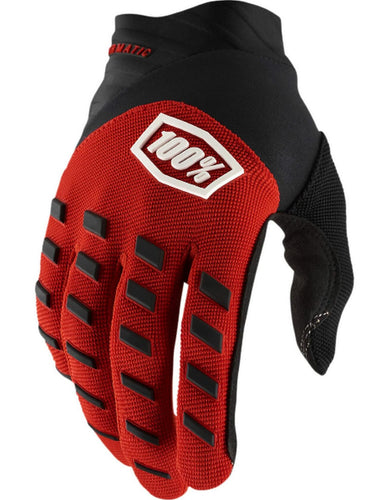 100% AIRMATIC YOUTH GLOVE RED/BLACK SM 10001-00008