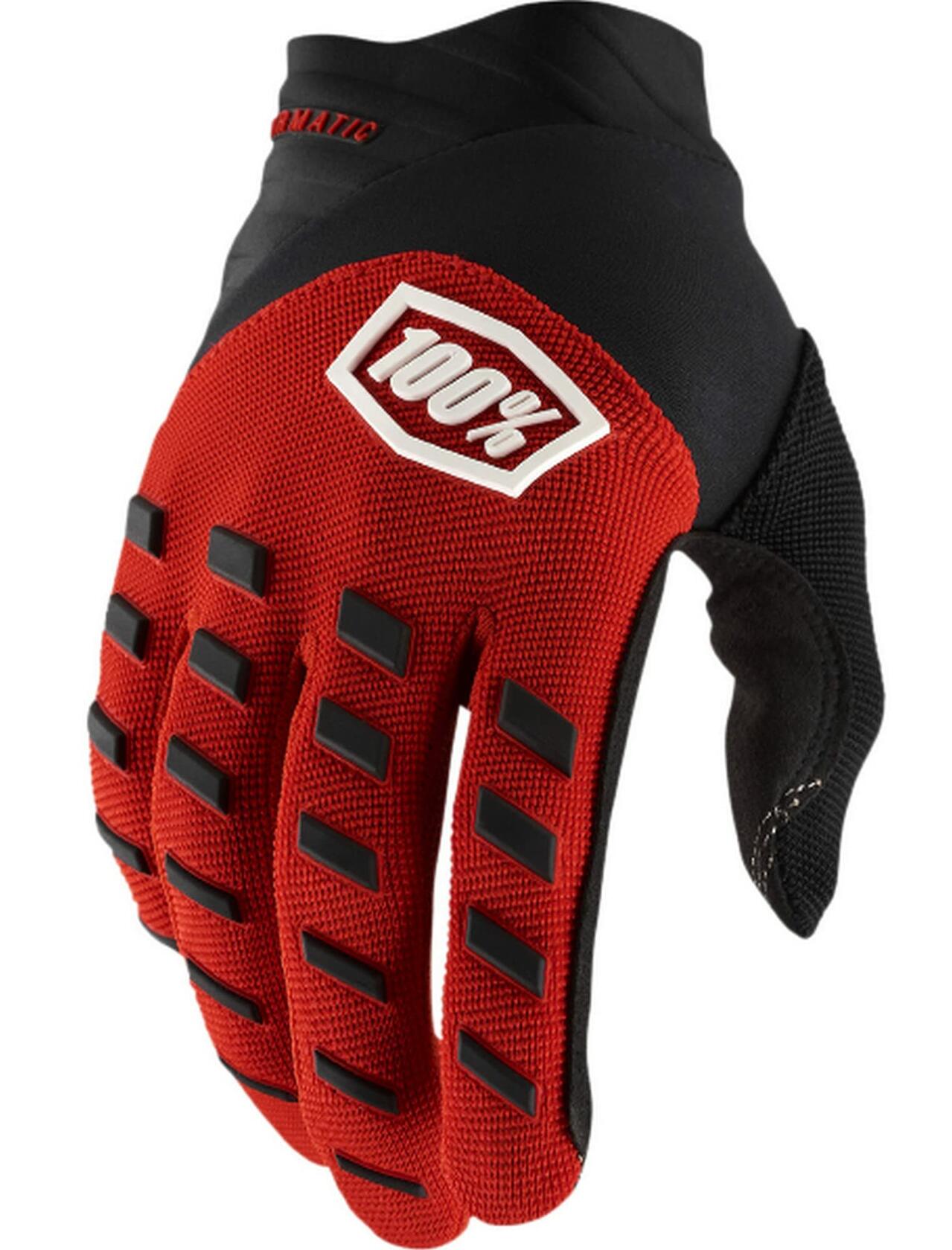 100% AIRMATIC YOUTH GLOVE RED/BLACK SM 10001-00008