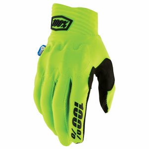 100% COGNITO SMART SHOCK GLOVES FLUO YELLOW - L 10014-00042