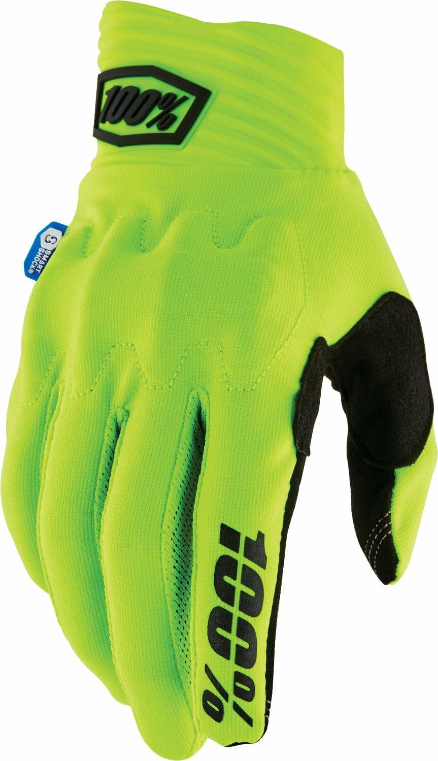 100% COGNITO SMART SHOCK GLOVES FLUO YELLOW - 2XL 10014-00044