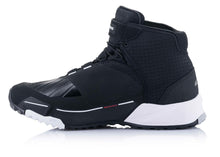 Load image into Gallery viewer, Alpinestars CR-X Drystar Motorcycle Shoes (Black/White, 9 (42))