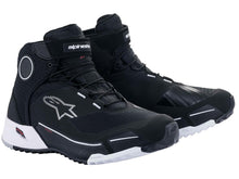 Load image into Gallery viewer, Alpinestars CR-X Drystar Motorcycle Shoes (Black/White, 9 (42))