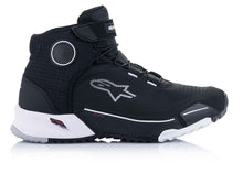 Load image into Gallery viewer, Alpinestars CR-X Drystar Motorcycle Shoes (Black/White, 9 (42))